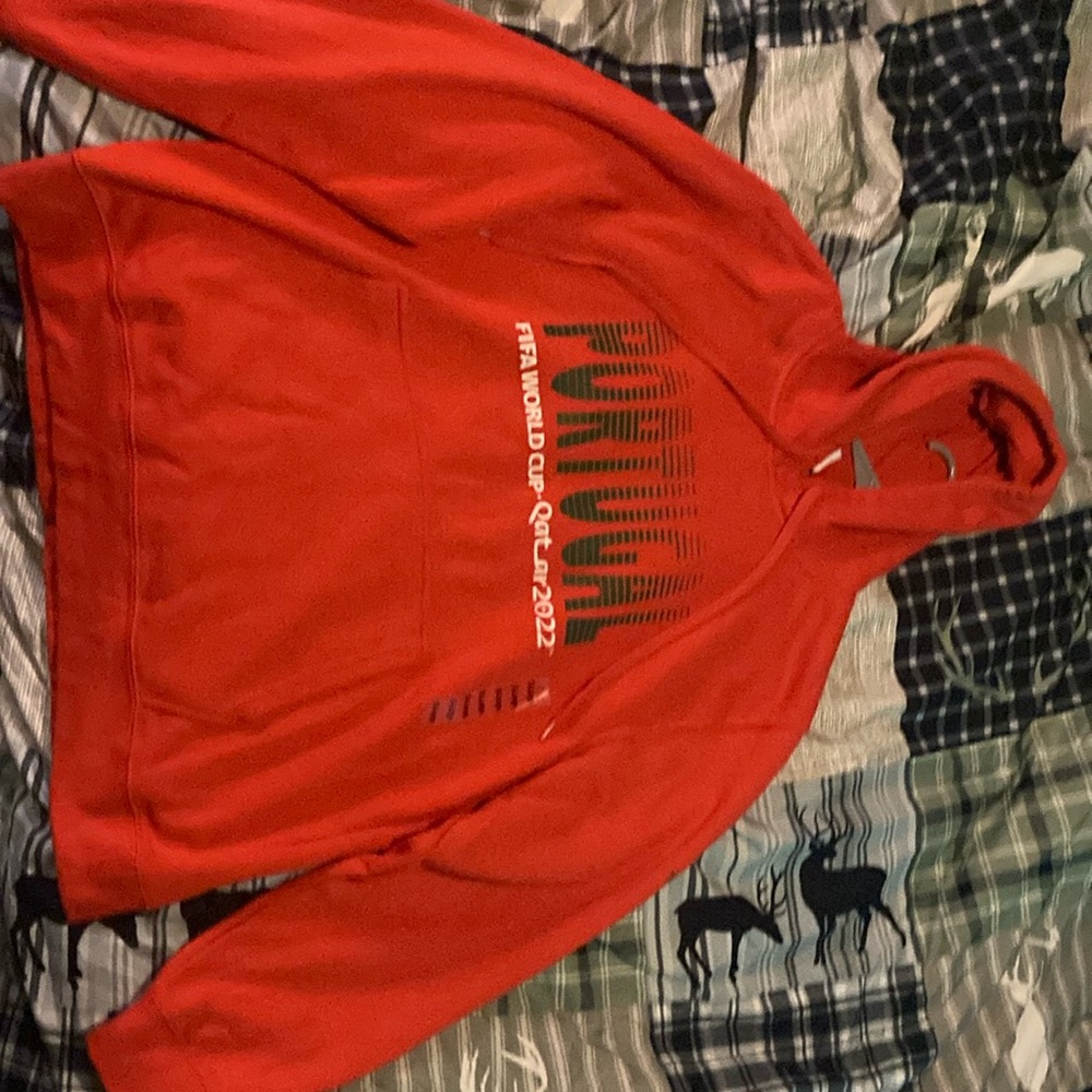 Xtra large , 2022 fifa World Cup hooded sweat shirt ,